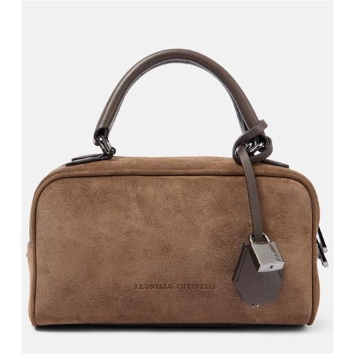 Brunello Cucinelli borsa foulard small in suede