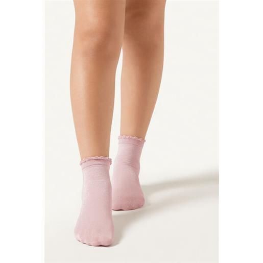 Calzedonia calzini con brillantini bambina rosa