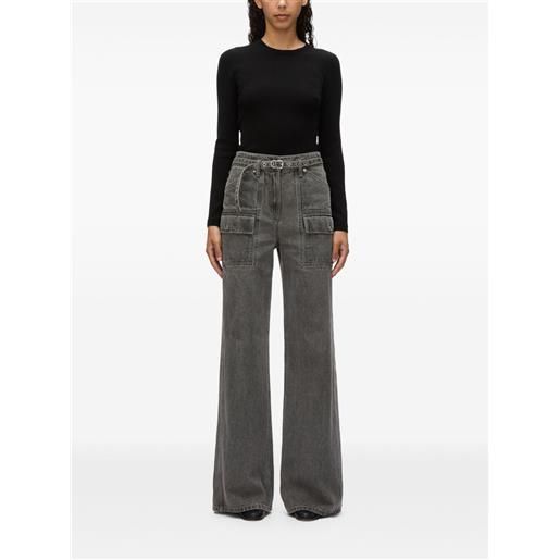 3.1 Phillip Lim jeans a gamba ampia - grigio