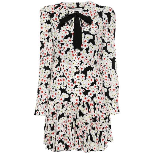 Alessandra Rich abito con stampa - nero