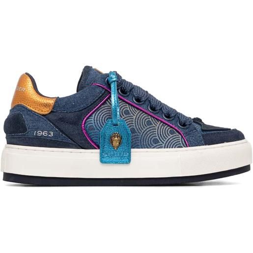 Kurt Geiger London sneakers southbank tag - blu