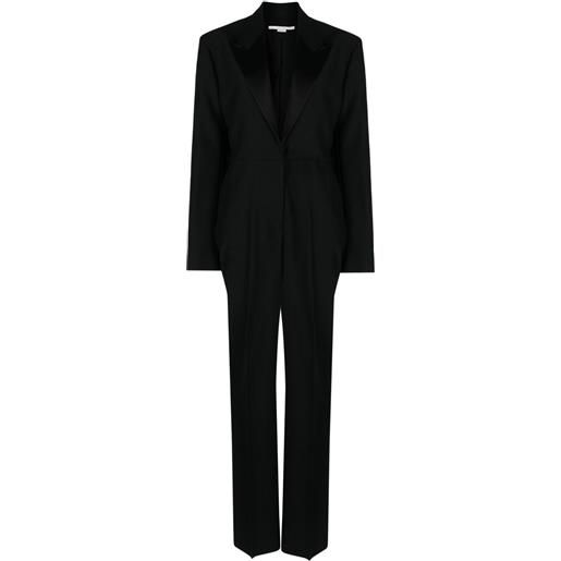 Stella McCartney tuta intera sartoriale - nero