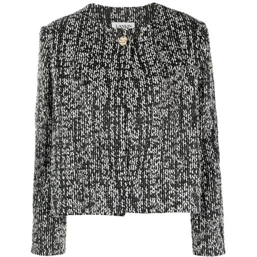 Lanvin giacca crop - nero
