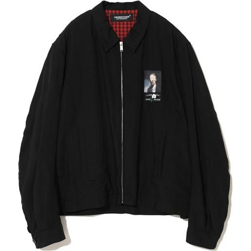 Undercover giacca-camicia con stampa - nero