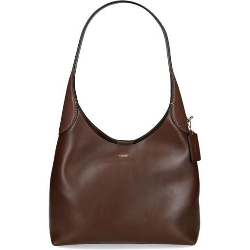 Coach borsa a spalla brooklyn piccola - marrone