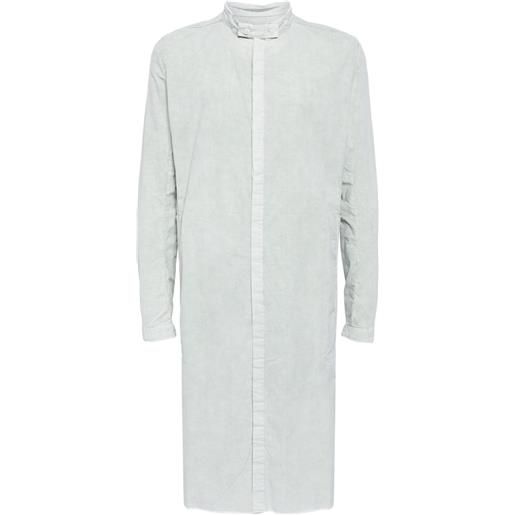 Boris Bidjan Saberi camicia lunga - blu