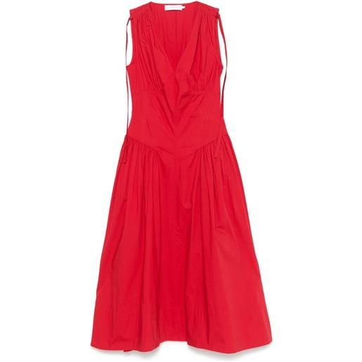 Proenza Schouler abito midi clayton - rosso