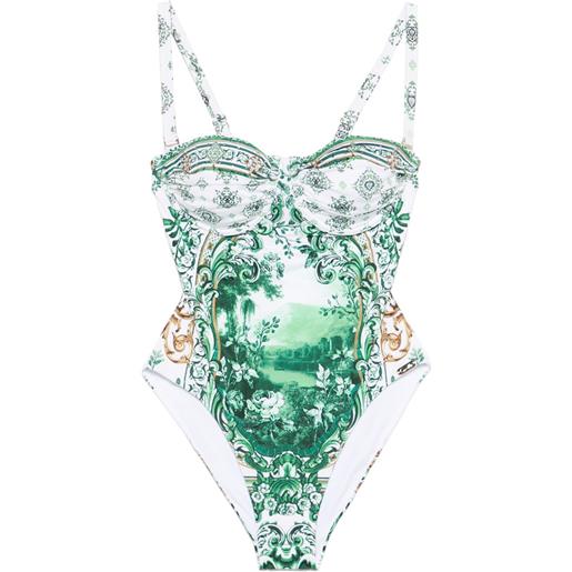 Camilla costume intero corridor of calm - verde