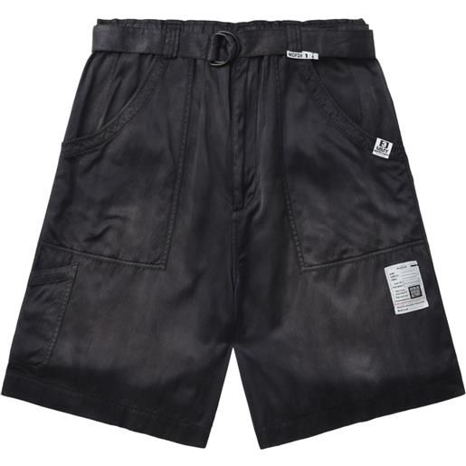 Maison MIHARA YASUHIRO shorts repair - nero