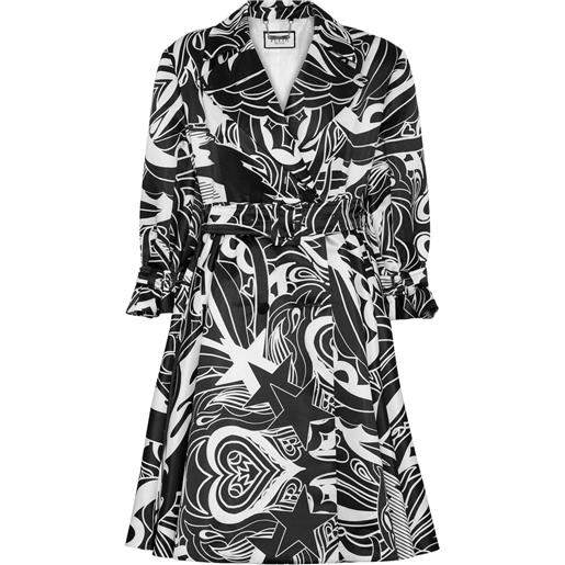 Philipp Plein trench tribal circus - nero