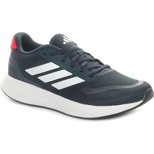 Adidas scarpa da running uomo Adidas runfalcon 5 blu bianco