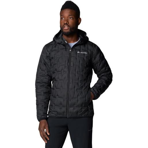 COLUMBIA delta ridge ii down hooded jacket 010 giacca outdoor uomo