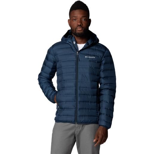 COLUMBIA lake 22 ii down hooded jacket 464 giacca outdoor uomo