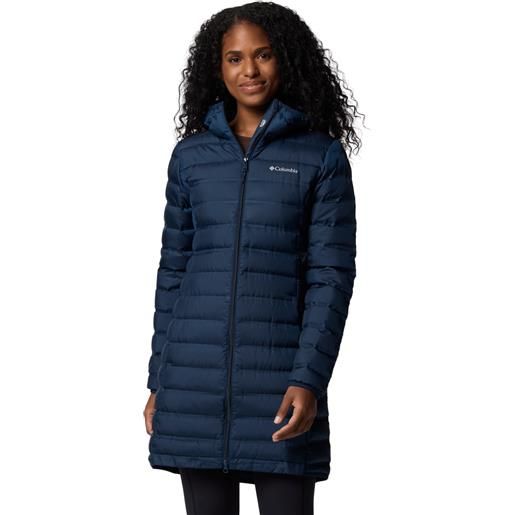 COLUMBIA lake 22 ii down long hooded jacket 464 giacca outdoor donna