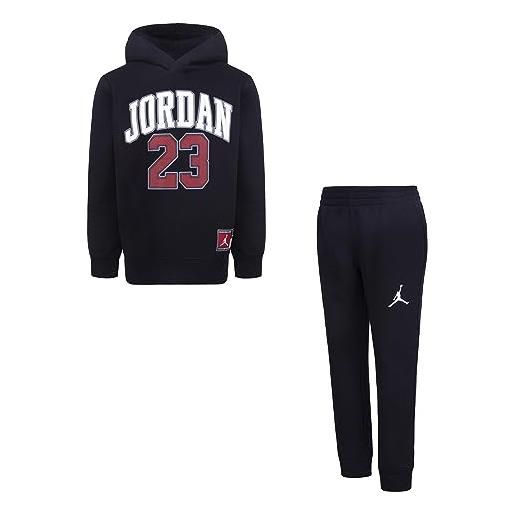 NIKE jordan tuta da bambini jersey pack nera taglia 4-5 a codice 85c651-023