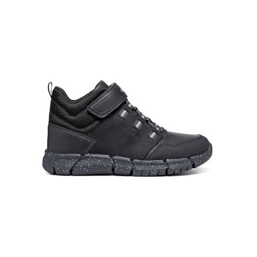 Geox J Flexyper Fast Boy, Scarpe da Ginnastica, Blu Navy, 29 EU