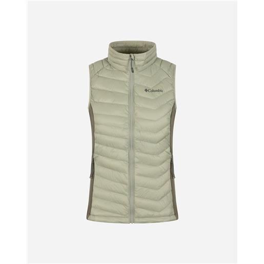 Columbia powder pass ii hybrid w - gilet - donna - verde