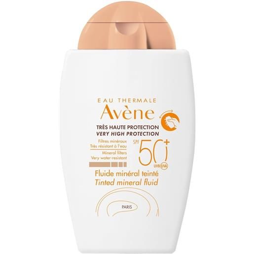 Avène fluido viso minerale colorato spf50+ 40ml - solare viso alta prot. 