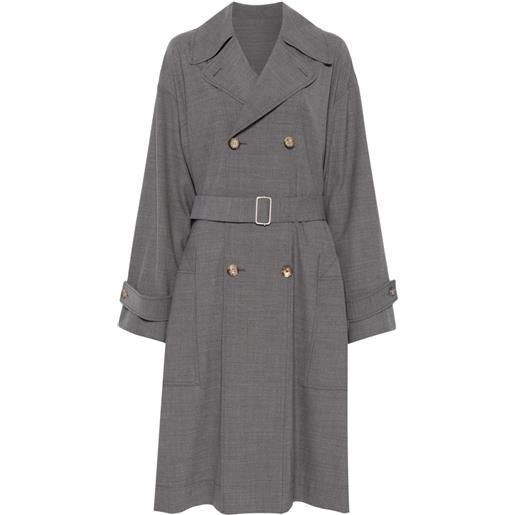 Philosophy Di Lorenzo Serafini trench con cintura - grigio