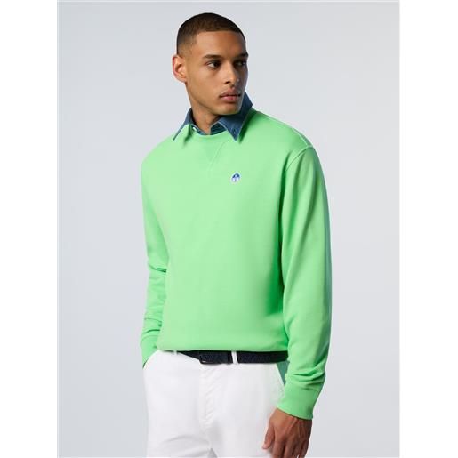 North Sails - felpa con patch North Sails