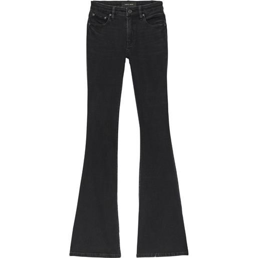 Purple Brand jeans svasati a vita media - nero