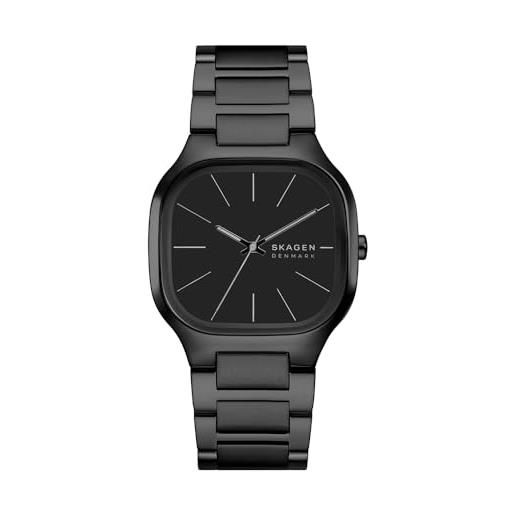 Skagen Sundby Orologio Uomo In Titanio – Quadrante Blu – Cinturino In Acciaio – 42 Mm