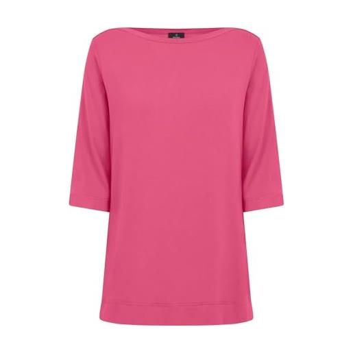 RAGNO t-shirt con manica 3/4 in misto viscosa art. Dn12tw a20 rosa