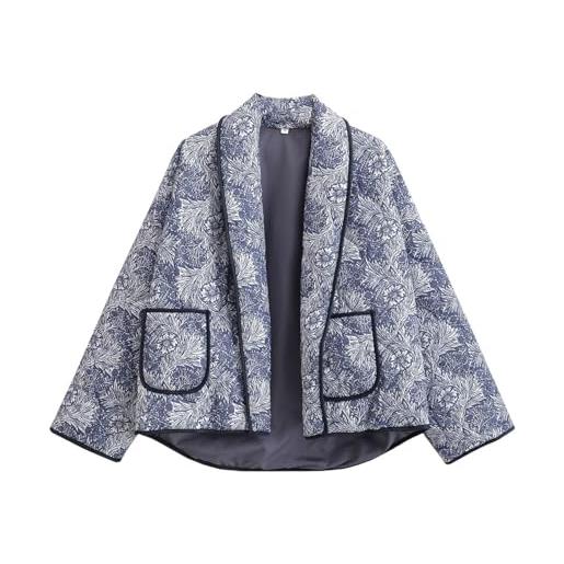 Cocila giacca donna calda black friday marche piumini donna giacche donna autunno blazer tuta donna grigia completa giacca di jeans bianca donna cardigan chiffon donna elegante bolero silver black friday