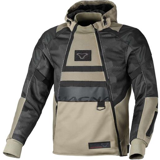 Macna giacca moto Macna rebelite nero grigio camo taupe