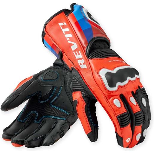 Rev'it guanti moto Rev'it quantum 3 rosso blu neon