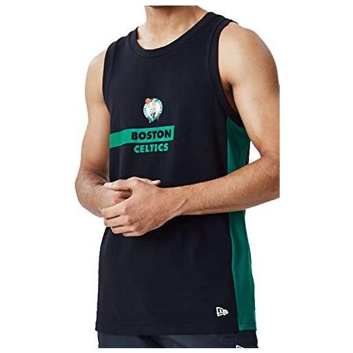 New Era nba block wordmark tank boscel felpa