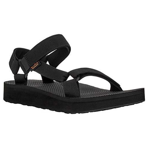 Teva Sandali Universali Uomo Trail – Modello M, Nero, Taglia 40.5 EU, Per Escursioni E Tempo Libero