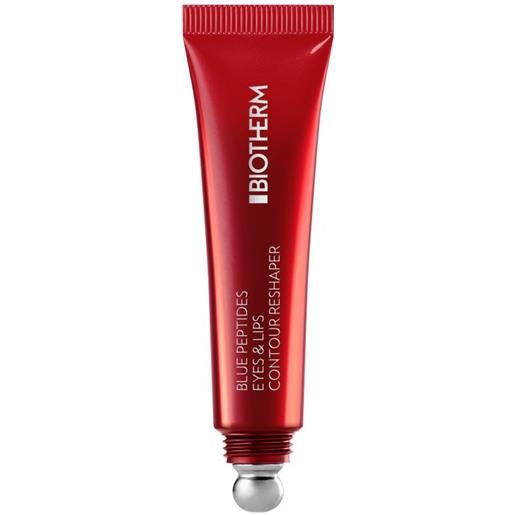 Biotherm trattamenti specifici blue peptides eyes & lips reshaper 15ml - contorno occhi antirughe