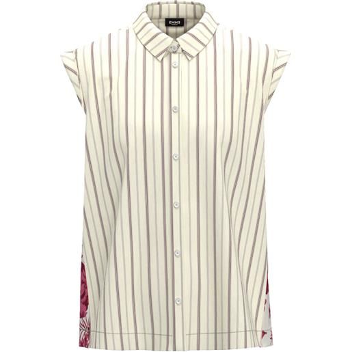 EMME MARELLA camicia in popline e inserto donna