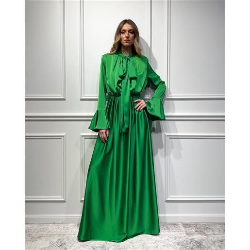 SILENCE LIMITED abito in raso con manica lunga - SILENCE LIMITED