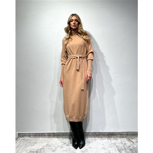 SOUVENIR abito dolcevita 100% lana - SOUVENIR