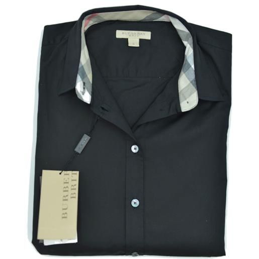 Camicia burberry donna manica corta