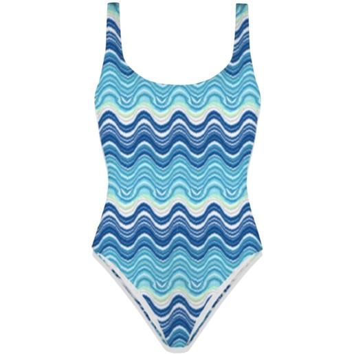 Costume intero donna in rachel mc2 saint barth fantasia onde