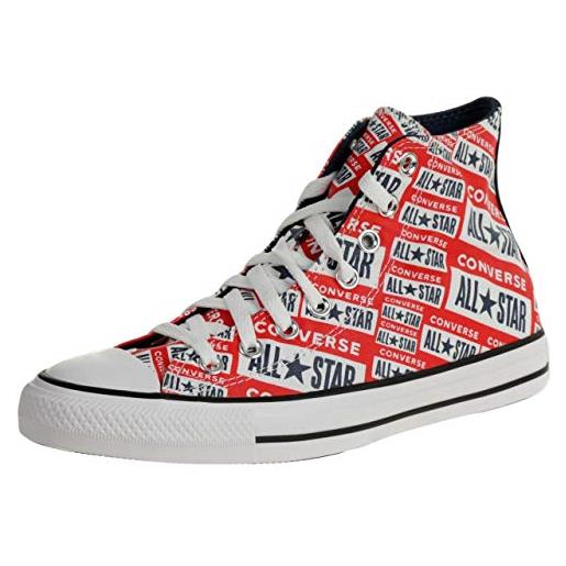 Converse 166984c-40, scarpe da ginnastica unisex-adulto, multicolore, 40 eu