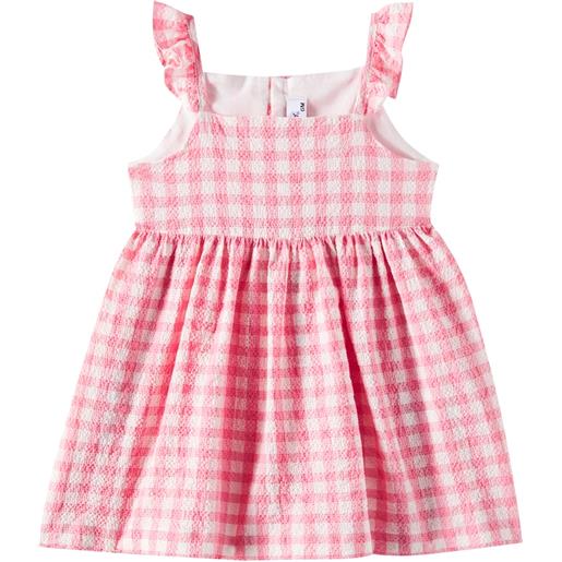 Il Gufo baby - abito in misto cotone a quadri