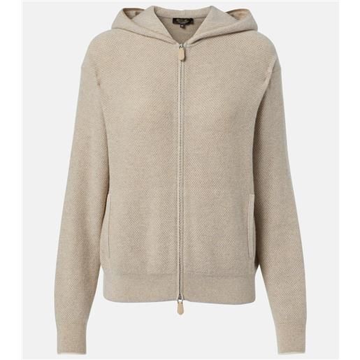 Loro Piana felpa varallo in cashmere