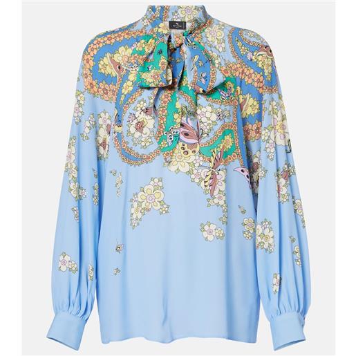 Etro blusa con stampa