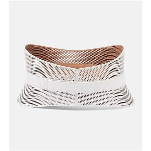 Alaia alaã¯a cintura neo bustier in pelle