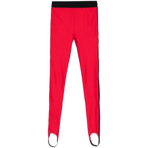 ALAINPAUL leggings fuseau - rosso