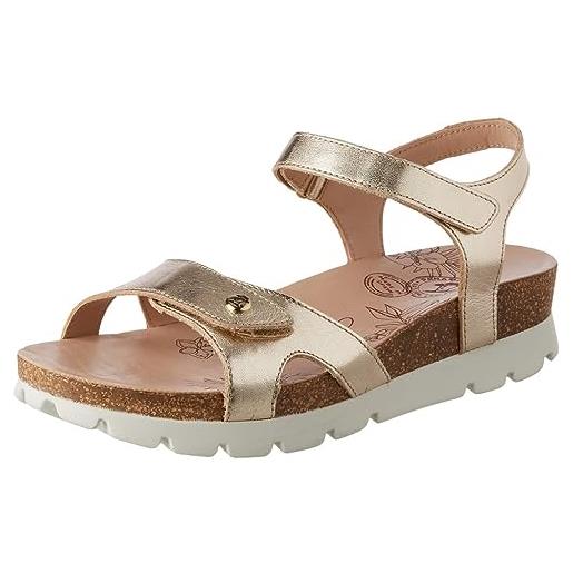 Panama Jack sulia shine, sandali piatti donna, oro b3, 42 eu