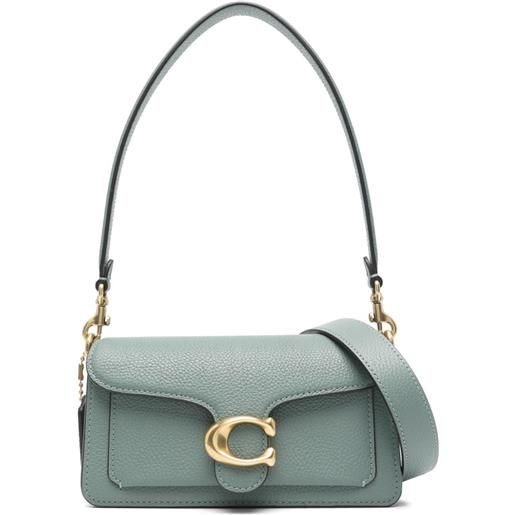 Coach clutch tabby 20 con catena - verde