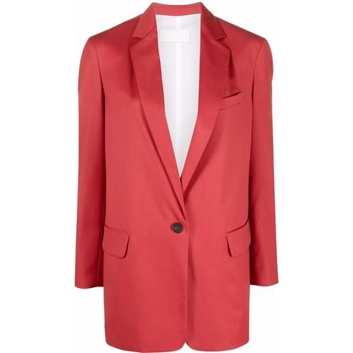 Fabiana Filippi blazer monopetto - rosso
