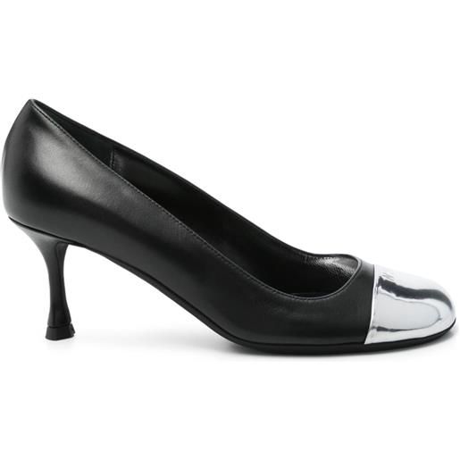 Nº21 pumps in pelle - nero