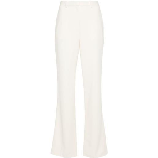 Theory pantaloni dritti in crêpe - toni neutri