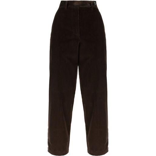 Ballantyne pantaloni a coste - marrone
